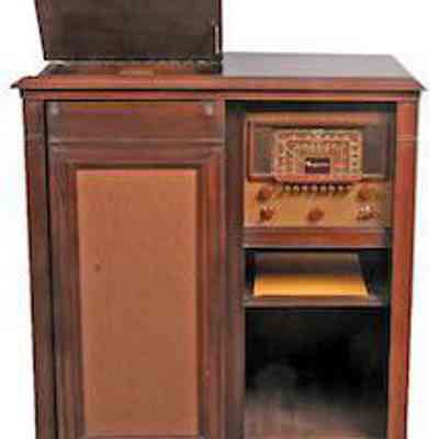 Radio console Phonograph