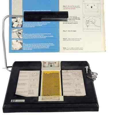Voting Machine, Punch card