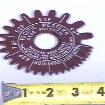Gear Tooth Gauge