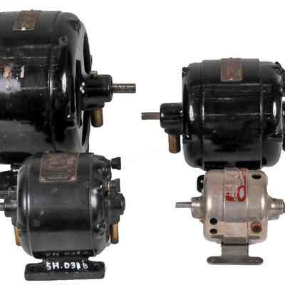 Electric Motors, collection of 4