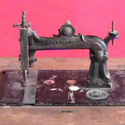 Treadle Operated Sewing Machine