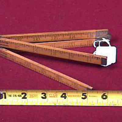 Folding Rule, 4 Section