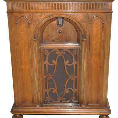 Floor Model Console Radio