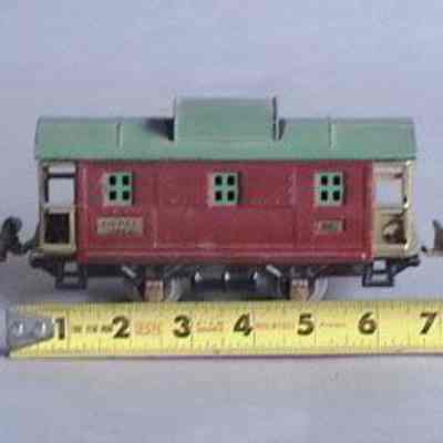 Toy Model Train Caboose Railway Car