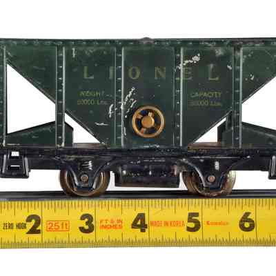 Toy Model Train Hopper Railway Car