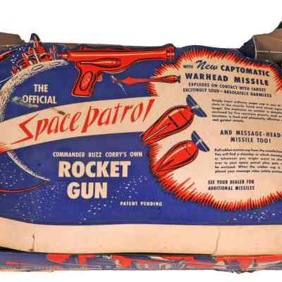 Toy Space Patrol Rocket Gun