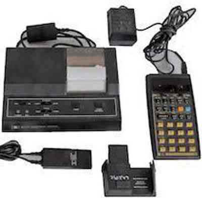 Electronic programmable Calculator