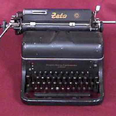 Zbrojovka Typewriter