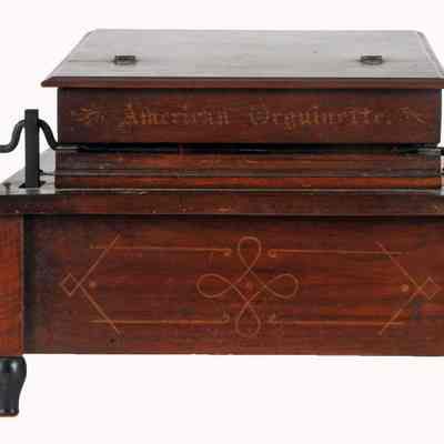 Player Roll Hand Operated Organ