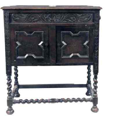 Console Crank Phonograph
