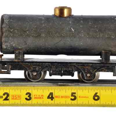 Toy Model Train Tank Railway Car