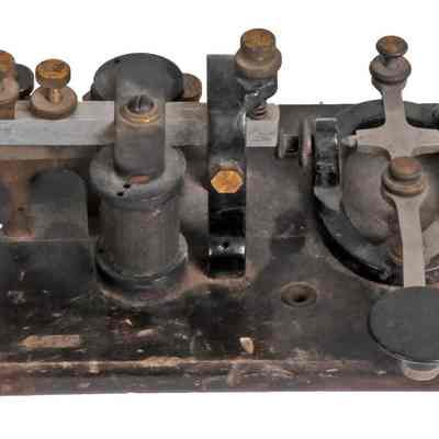 Telegraph Key and Receiver