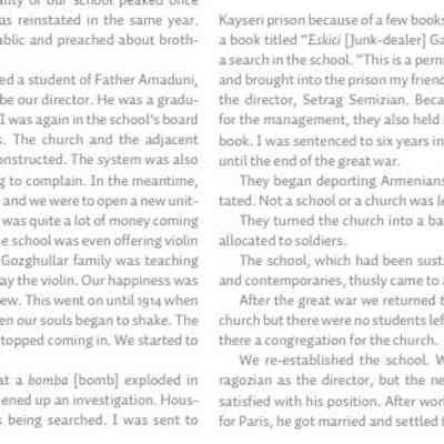 Relevant passage to Setrak Semizian found in Hrant Dink Foundation's Develi report