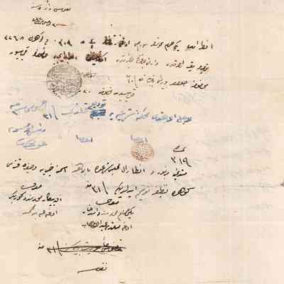 Page 2: Aza Reisi commission Lieclil’s conversion was submitted to the Sharia court. In the Yeni Muhami neighborhood, the son of Aşhane, Abdulvahap, document number 319… In the Sharia council, upon his conversion, he was registered under the names Hayriye, daughter of Vasfiye, and Gevhere Nazife, according to the Population Office.

Aza Reisi komisyon Lieclil ihtida mahkeme-i şeriyeye tevdi kılındı Yeni muhami mahallesinde aşhane oğlu.. Abdulvahap 319  senedi numara.. Meclisi şer'ide bilihtida ismine hayriye vasfiye kızı gevhere nazife tevsim edildiği Nüfus dairesi