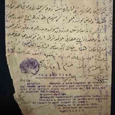 Ottoman Armenian Document #39