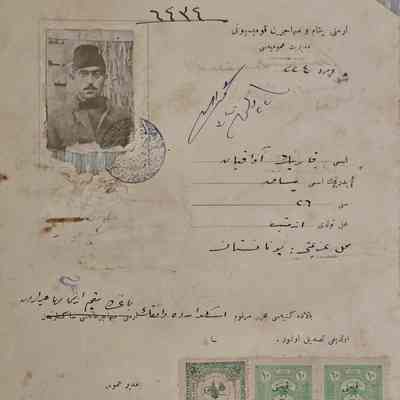 Ottoman/Turkish Republic Armenian Document #9