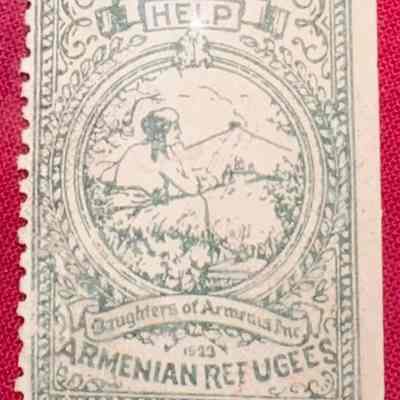 Daughters of Armenia Refugees Stamp