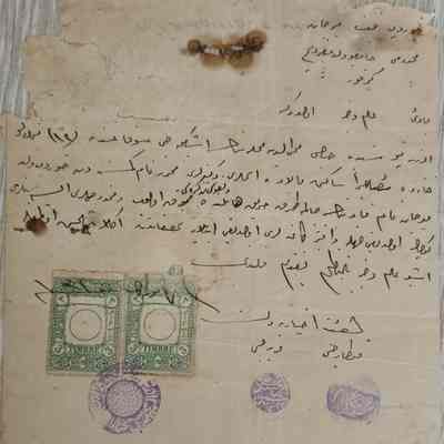 Ottoman/Turkish Republic Armenian Document #8