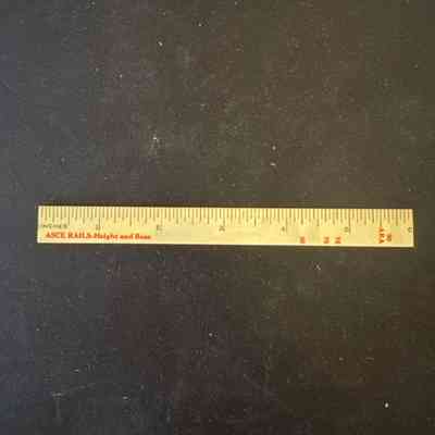 ASCE Rails Ruler