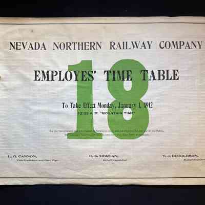 Timetable No. 18