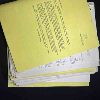 R-3 Reports of Per Diem 1956-1957