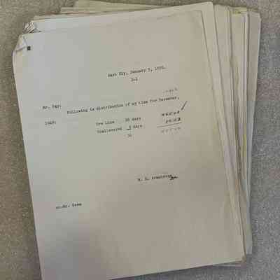 D-1 Distribution of Time & Wages - 1946-50