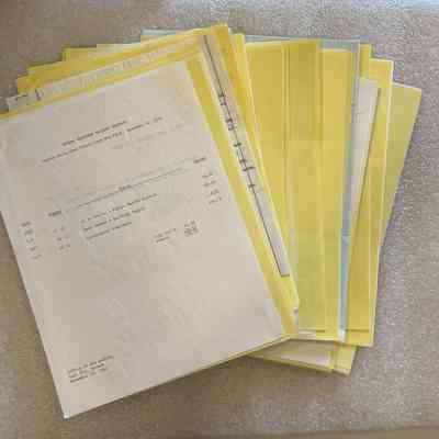 B-2 Bills & Vouchers - 1962-63