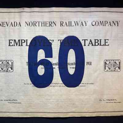 Timetable No. 60