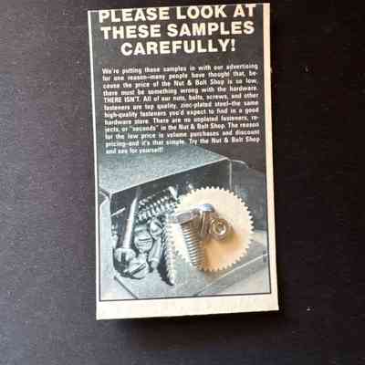 Sample-Nuts and Bolts