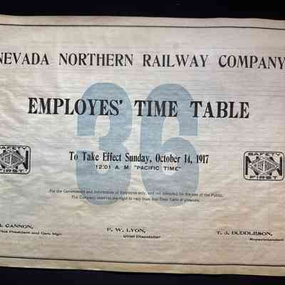 Timetable No. 36
