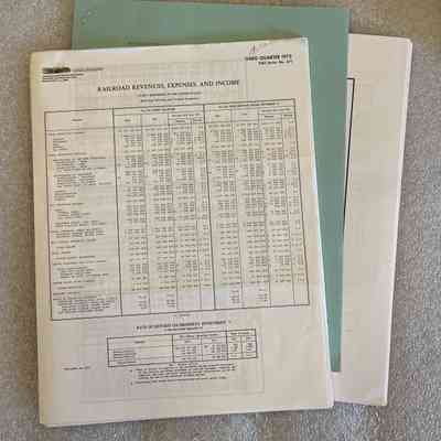 B-3 Bureau of Railway Economics - 1972