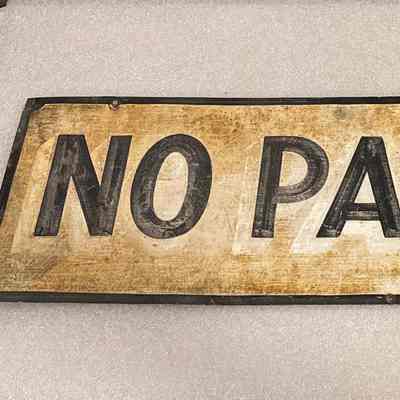 No Parking Sign