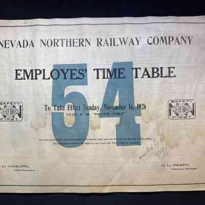 Timetable No. 54