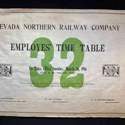 Timetable No. 32