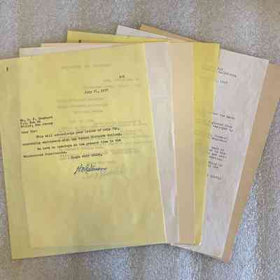 A-1 Applications for Employment - 1952-53