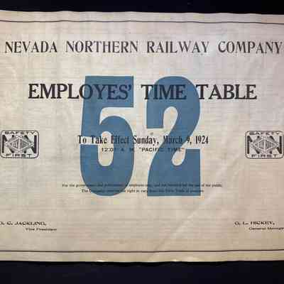 Timetable No. 52