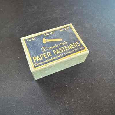 Box-Paper Fasteners