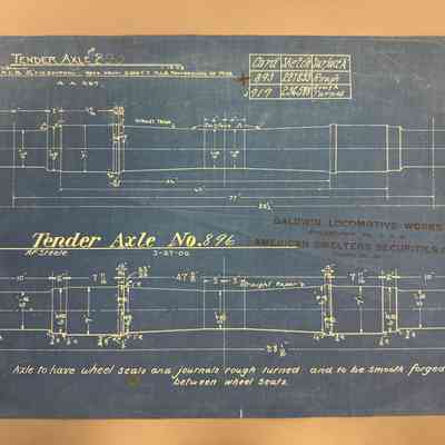 Tender Axle-#40