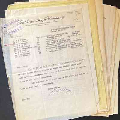 Transfer File No. 150-2-1 - Minimum Scale for Through Continuous Movements.