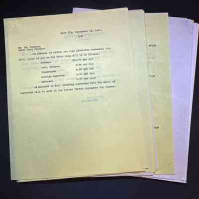 C-5 Circulars - 1944-1947