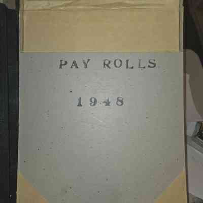 Payroll Ledger - 1948