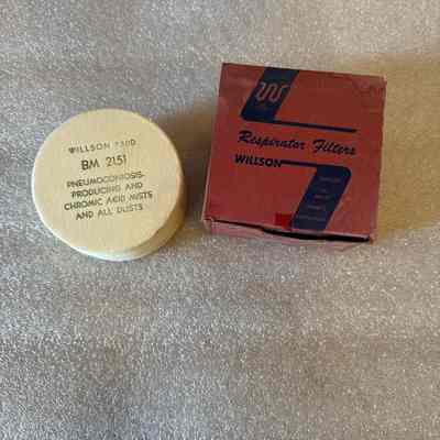 Willson Respirator Filters
