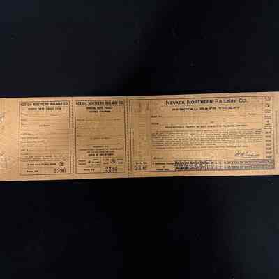 Special Rate Ticket