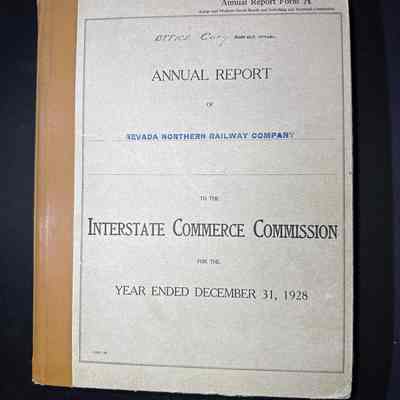 1928 Annual Report to the ICC