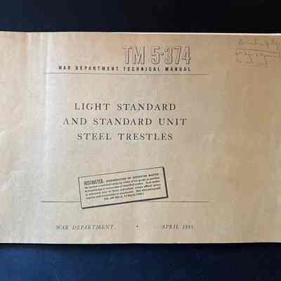 Light Standard and Standard Unit Steel Trestles