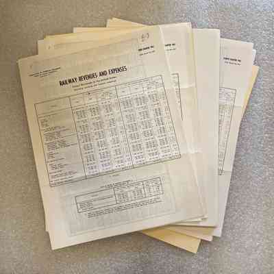 B-3 Bureau of Railway Economics - 1962-63