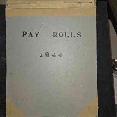 Payroll Ledger - 1944
