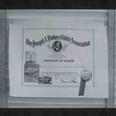 Joseph A. Holmes Safety Award