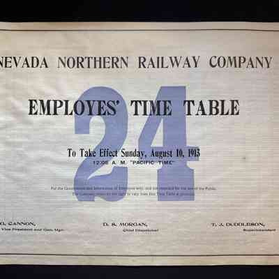 Timetable No. 24