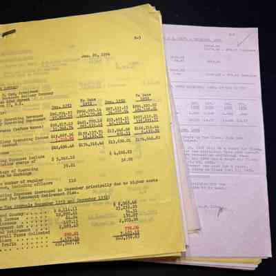 M-3 Monthly Letters 1952-1953